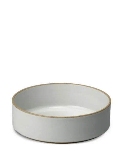 Hasami Porcelain round porcelain bowl Grey HPM009