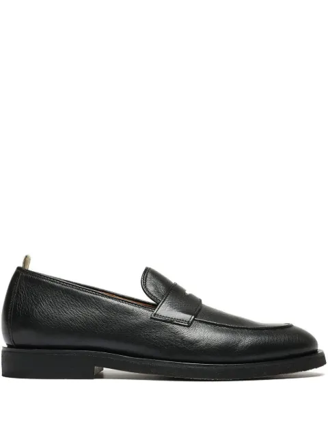 Officine Creative penny leather loafers Black OPERAFLEXI101DEERNERO