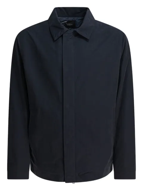 Vince button-cuff zip-front jacket Blue M10414053A403CBL