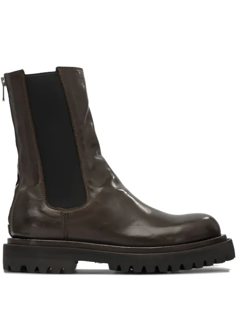 Officine Creative zip-fastening Chelsea boots Brown WISALDD122IGNISFONDUE