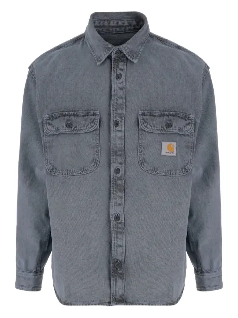 Carhartt WIP Salinac pocket-flap shirt jacket Grey I03582136AGD