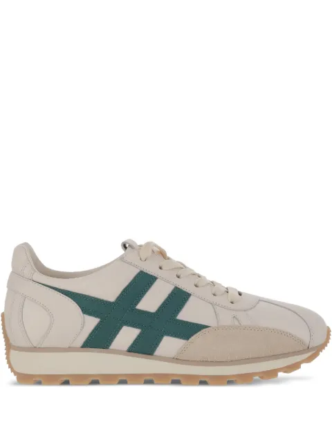 Hogan leather lace-up trainers Neutrals HXM6710FP0IUGR