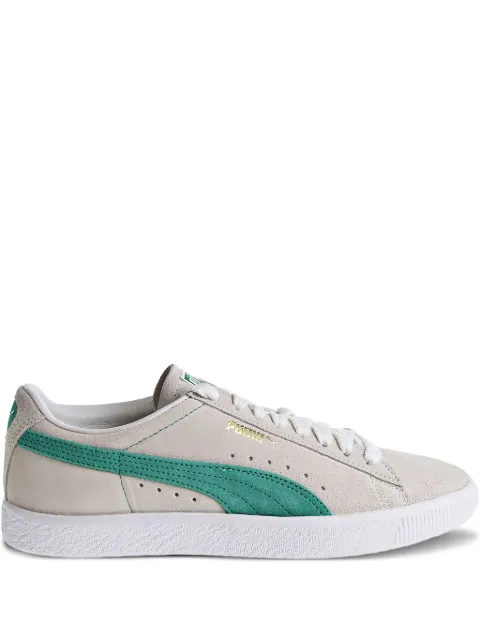 PUMA suede "Grey/Green/White" sneakers Grey 36594206