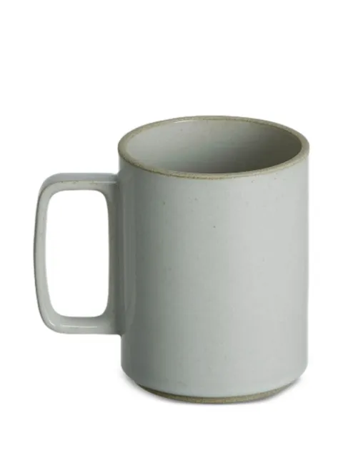 Hasami Porcelain side-handle porcelain mug Grey HPM021