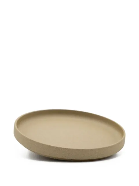 Hasami Porcelain round-shape plate Neutrals HP003