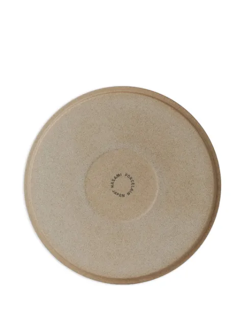 Hasami Porcelain 145 round plate (14.5 cm) Brown HP002