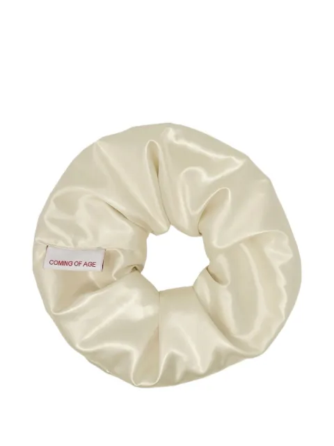 CoA NYC satin scrunchie Neutrals 3001