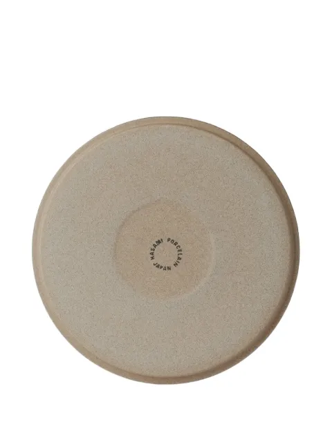 Hasami Porcelain round-shape plate (21cm) Black HPB002