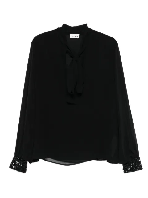 P.A.R.O.S.H. embellished blouse Black PRESSD311690R