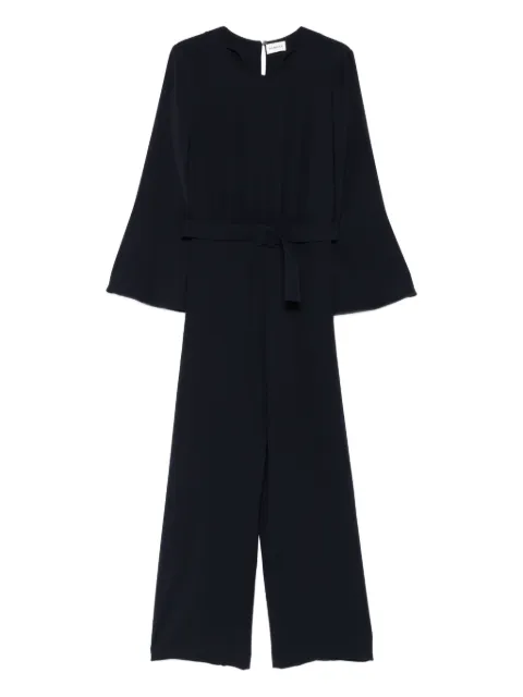 P.A.R.O.S.H. belted bell-sleeve jumpsuit Blue D790175POKER25