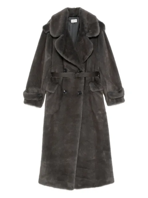 P.A.R.O.S.H. belted double-breasted coat Grey PULSED431733