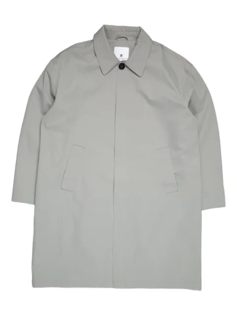 Welter Shelter Joba button-fastening coat Grey JOBCARSS25
