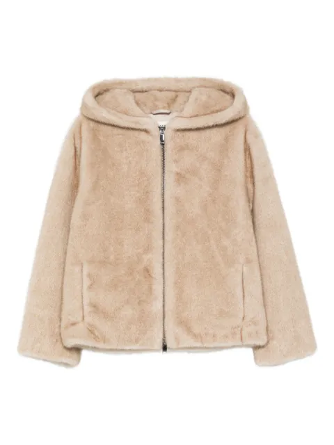 P.A.R.O.S.H. hooded zip-front jacket Neutrals D431727PULSE