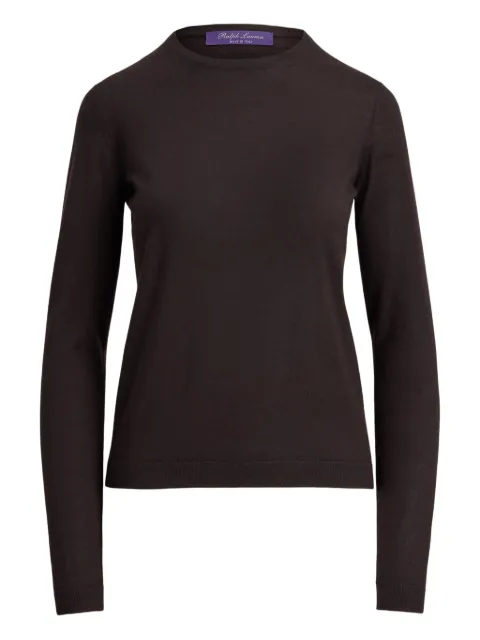 Ralph Lauren Collection cashmere long-sleeve sweater Brown 290905260039