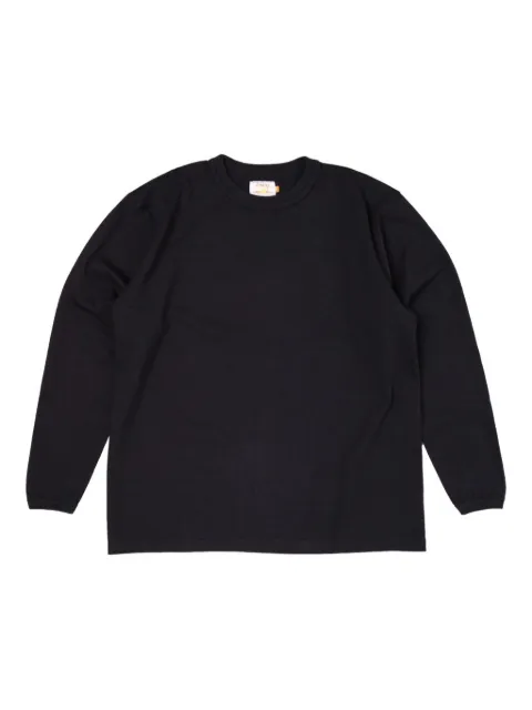 Sunray Sportswear long-sleeve crew-neck T-shirt Black MAKLS2019