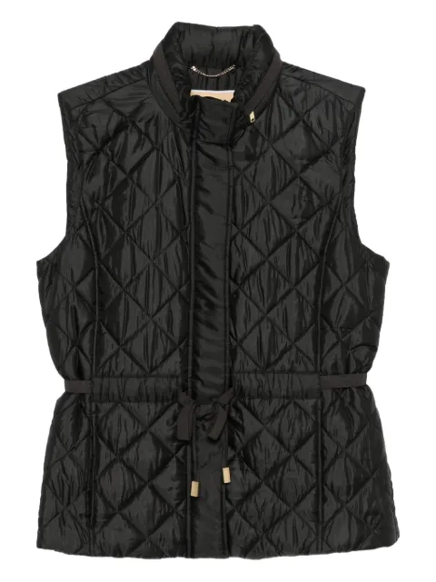 Michael Michael Kors quilted-pattern gilet Black MT520JM3SB001