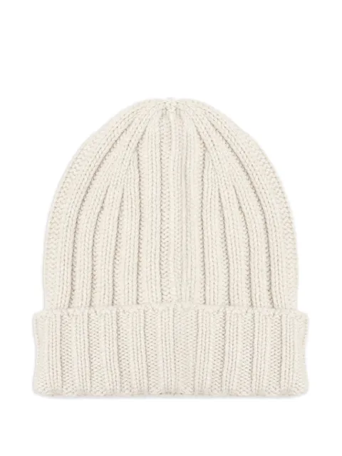 Galliano ribbed-knit beanie Neutrals 1556310165113