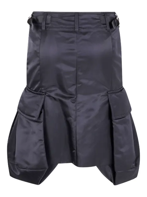 sacai cargo-pocket straight skirt Black 2507994