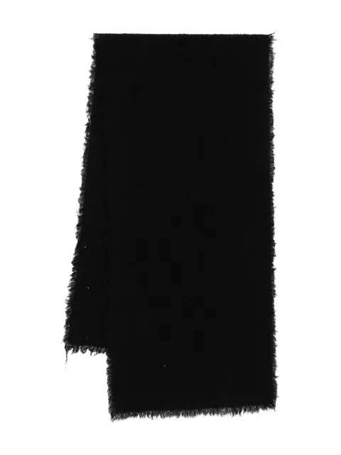 Faliero Sarti frayed scarf Black I262152ALTEA