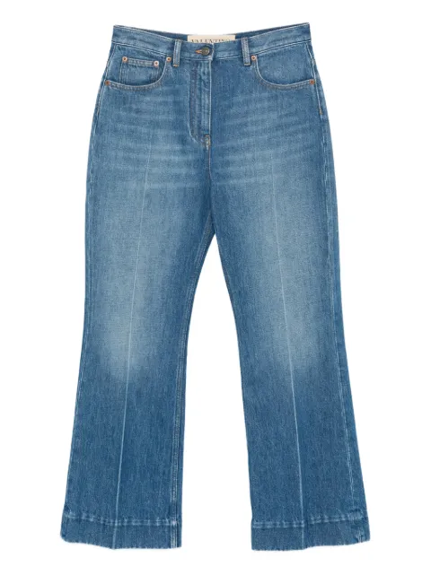 Valentino Garavani cropped flared jeans Blue BDD20N9KH