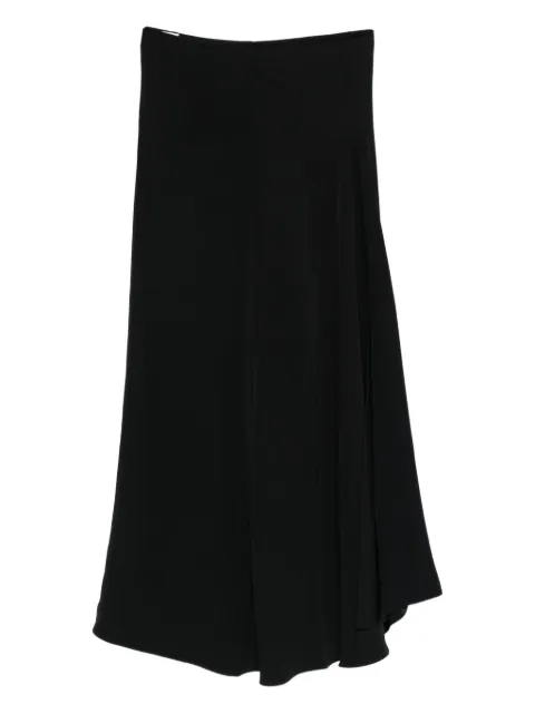 P.A.R.O.S.H. A-line maxi skirt Black POKER25D621169