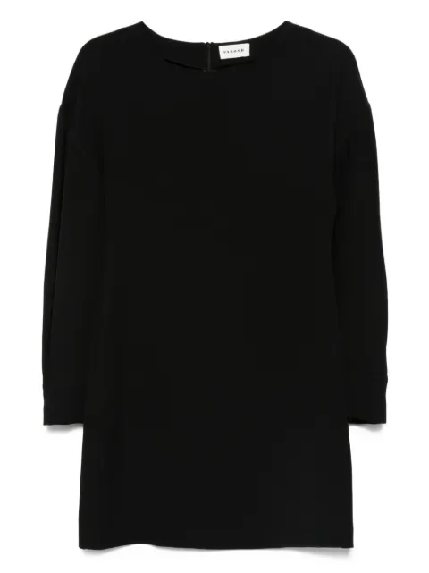 P.A.R.O.S.H. three-quarter sleeve dress Black D726059POKER25