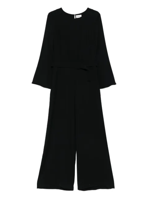 P.A.R.O.S.H. belted wide-leg jumpsuit Black D790175POKER25
