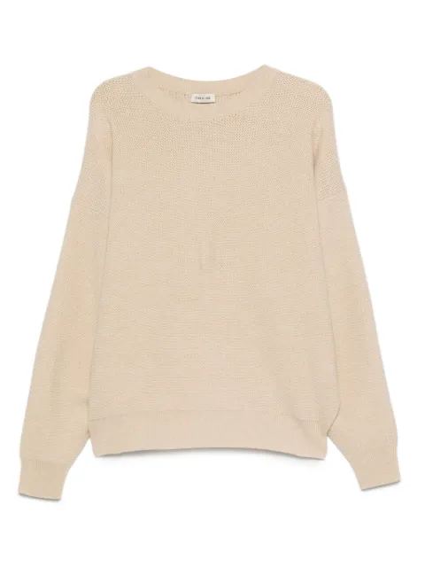 Fear Of God round-neck wool sweater Neutrals FG25FW20205LAW