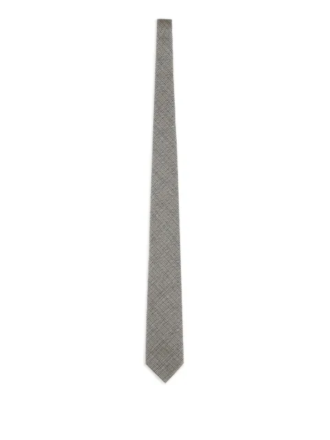 TOM FORD checked tie White STE001S0120ZBEIG