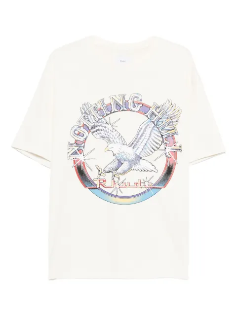 RHUDE graphic-print t-shirt Neutrals RHPF25TT13012