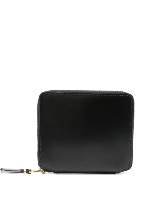 Comme Des Garçons Wallet zip-around leather wallet Black SA2100MI