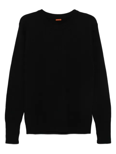 Barena ribbed wool sweater Black KNU52840305590