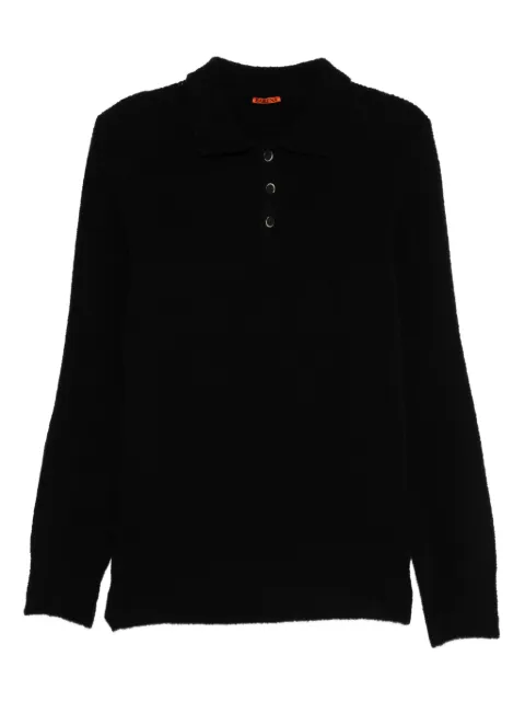 Barena long-sleeve polo jumper Black KNU52190509590