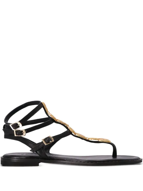 Kotris Sandals Milos buckle-fastening embellished sandals Black K740