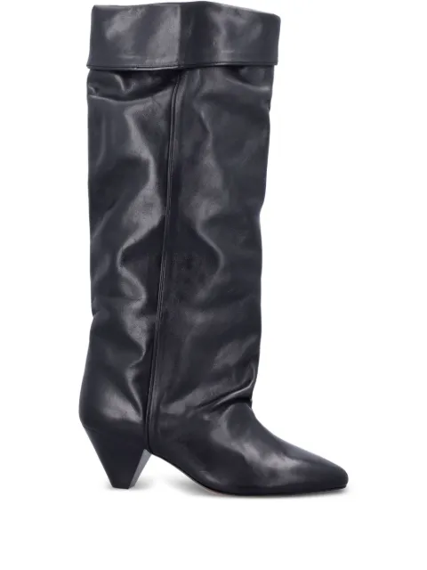 ISABEL MARANT Elita leather boots Black BT0038FAC1A19S