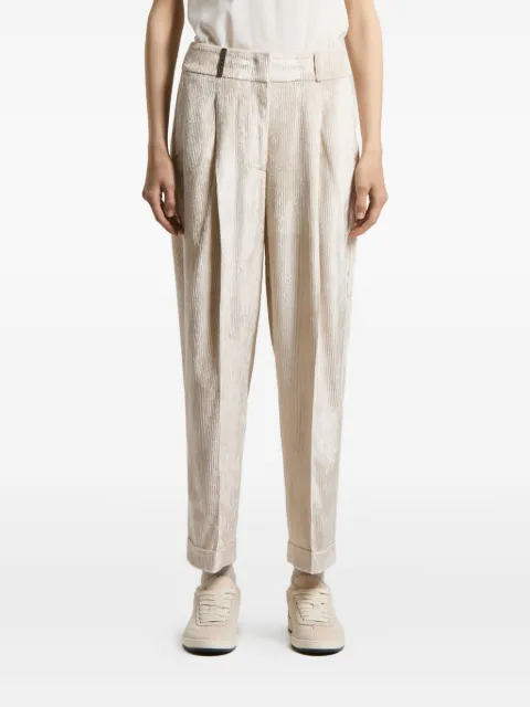 Peserico corduroy trousers Neutrals P0483101597