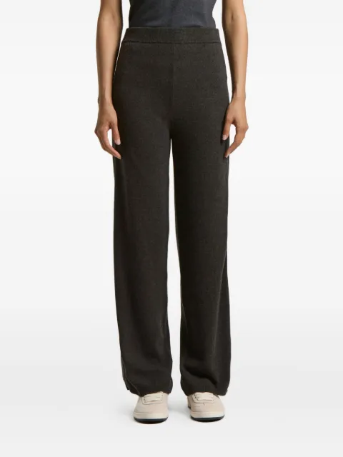 Peserico stripe-detail trousers Brown S94107F1209283