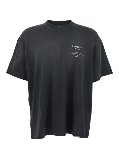 Represent graphic-print t-shirt Black MLM100286