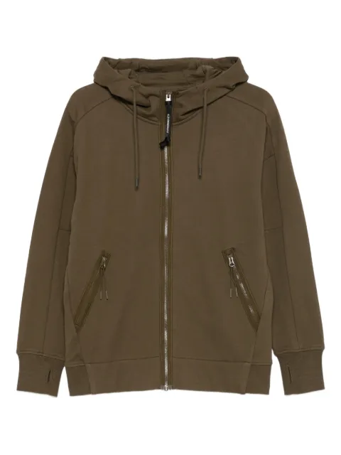 C.P. Company zip-front hoodie Green RCCMSS715A005086W683