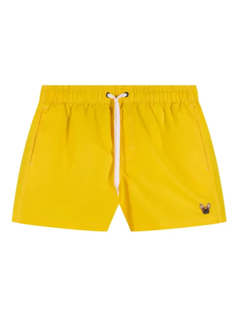 Sundek x Pelo Foundation striped swim shorts Yellow M504BDTA1PB77203