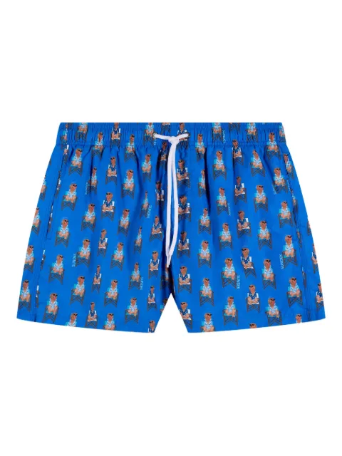 Sundek x Pelo Foundation dog-print swim shorts Blue M633BDRT4PBA22PB