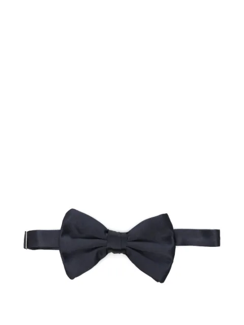 Giorgio Armani silk bow tie Blue 3601008P998