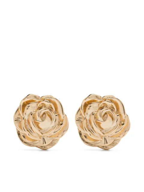 Magda Butrym rose-shaped earrings Gold 700725