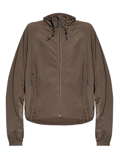 RETHINKIT STUDIOS hooded zip-front jacket Brown 20602840