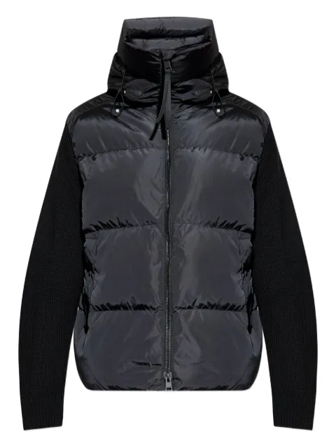Canada Goose quilted hooded padded jacket Black 9204M