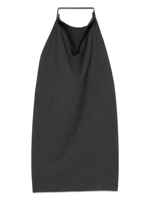 FEDERICO CINA halter-neck top Grey FCW25TP0301