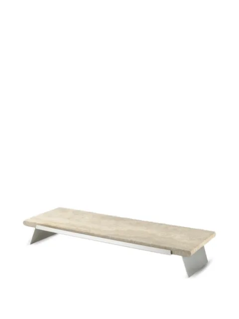 knindustrie Travertine wood centerpiece Neutrals VT320AT