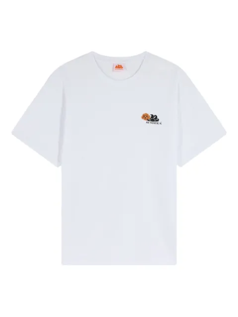 Sundek x Pelo Foundation embroidered T-shirt White M129TEJ78PB00605