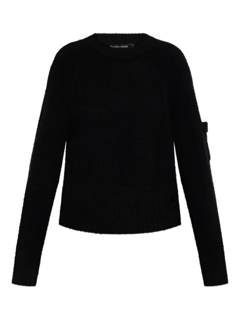 Canada Goose ribbed-hem sweater Black 9205W