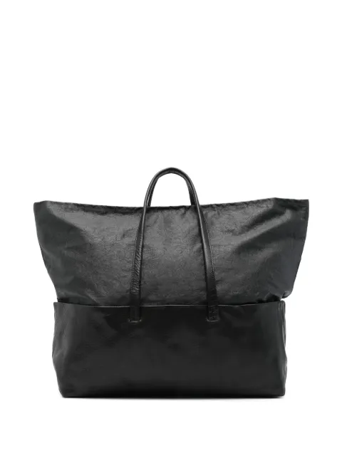 Cornelian Taurus By Daisuke Iwanaga x OGATA Paris medium leather tote bag Black CO24FWOT010
